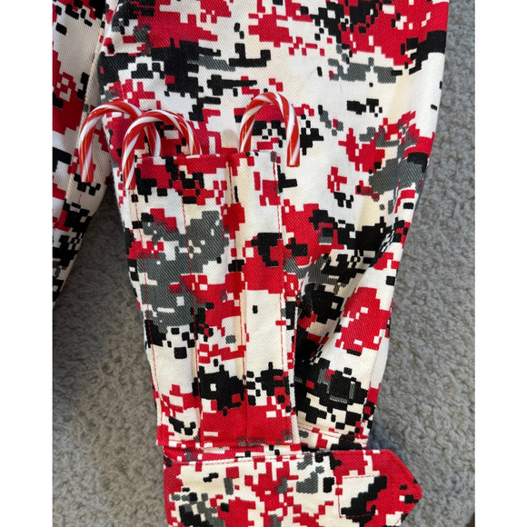 Mens Santa Digi Camo Custom Made Suit Jacket Pants Hat Suspenders - Picture 15 of 16